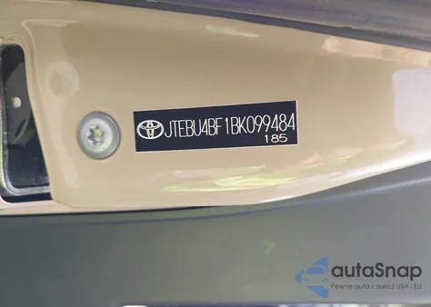 2011 Toyota Fj Cruiser from USA, damaged, VIN JTEBU4BF1BK099484